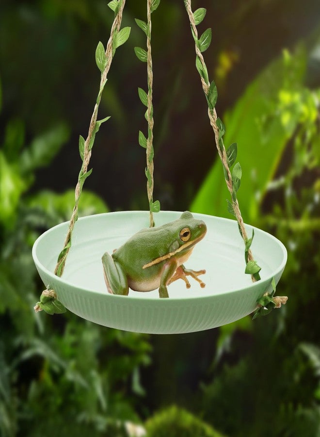 Neeenn Frog Swing Toys, Gecko Swing Toys, Plastic Reptile Amphibian Climbing Toys, Tank Aquarium Terrarium Decoration Accessories, Suitable for Frog Gecko Lizard Chameleon Hermit Crab Hamsters Rats - Image 4